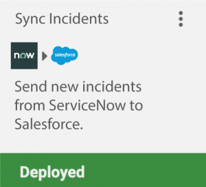 ServicNow to Salesforce Integration - Sync Incidents