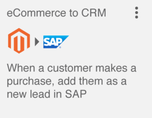 Magento to SAP Integration - eCommerce to CRM