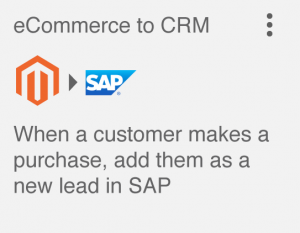 Magento to SAP Integration - eCommerce to CRM