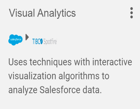 TIBCO Spotfire Integration - Visual Analytics