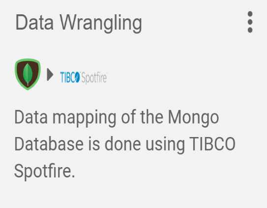 TIBCO Spotfire Integration - Data Wrangling