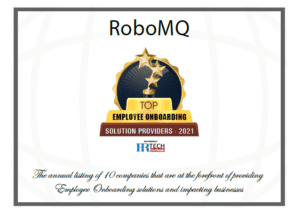 RoboQ named Top Employer of the Year, reflecting outstanding achievements in fostering a supportive and engaging workplace.