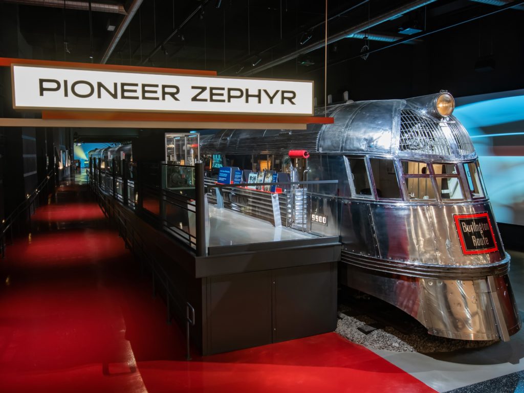 Pioneer Zephyr Train at MSI Chicago