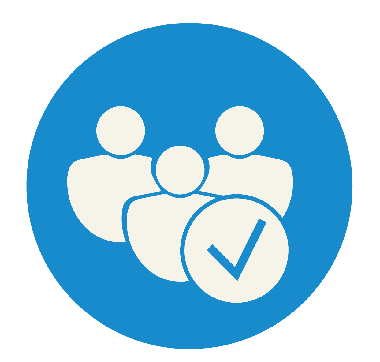 An icon for group access describing Role Based Access Control with Hire2Retire