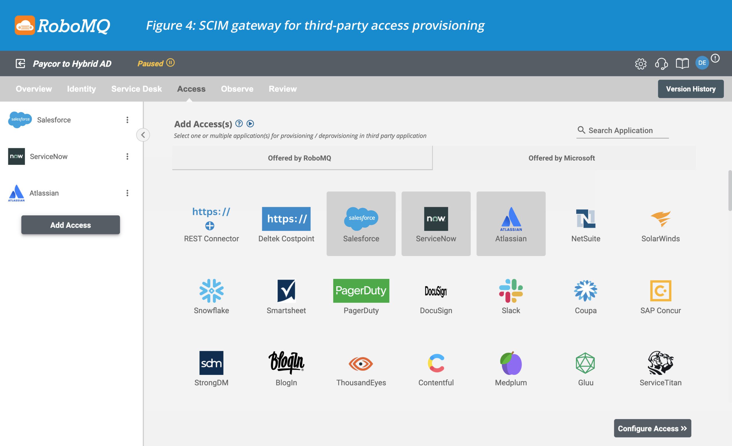 Integrate Paycor to AD or Entra ID (Azure AD) 6 SCIM gateway for third-party access provisioning