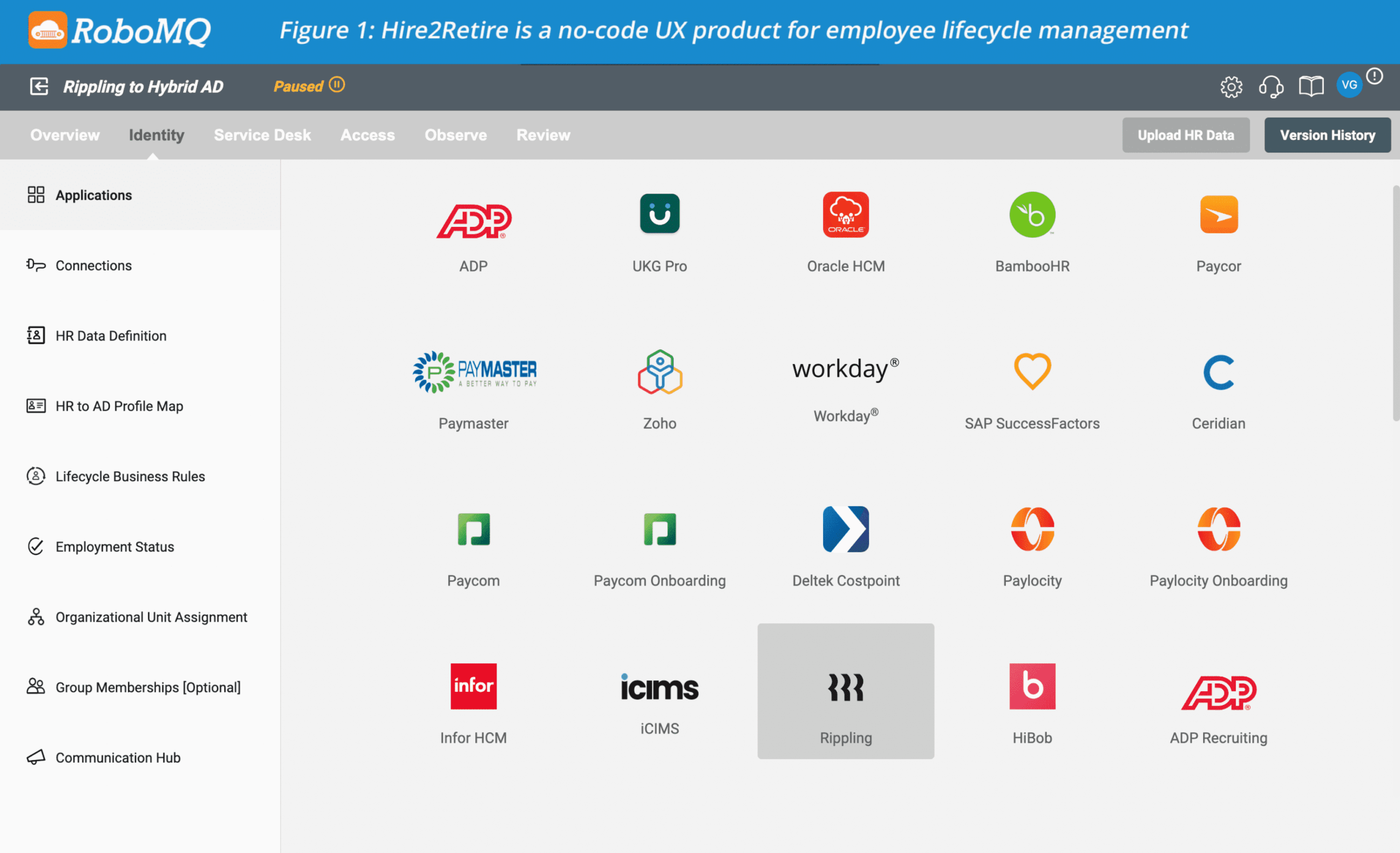 Rippling to hybrid AD