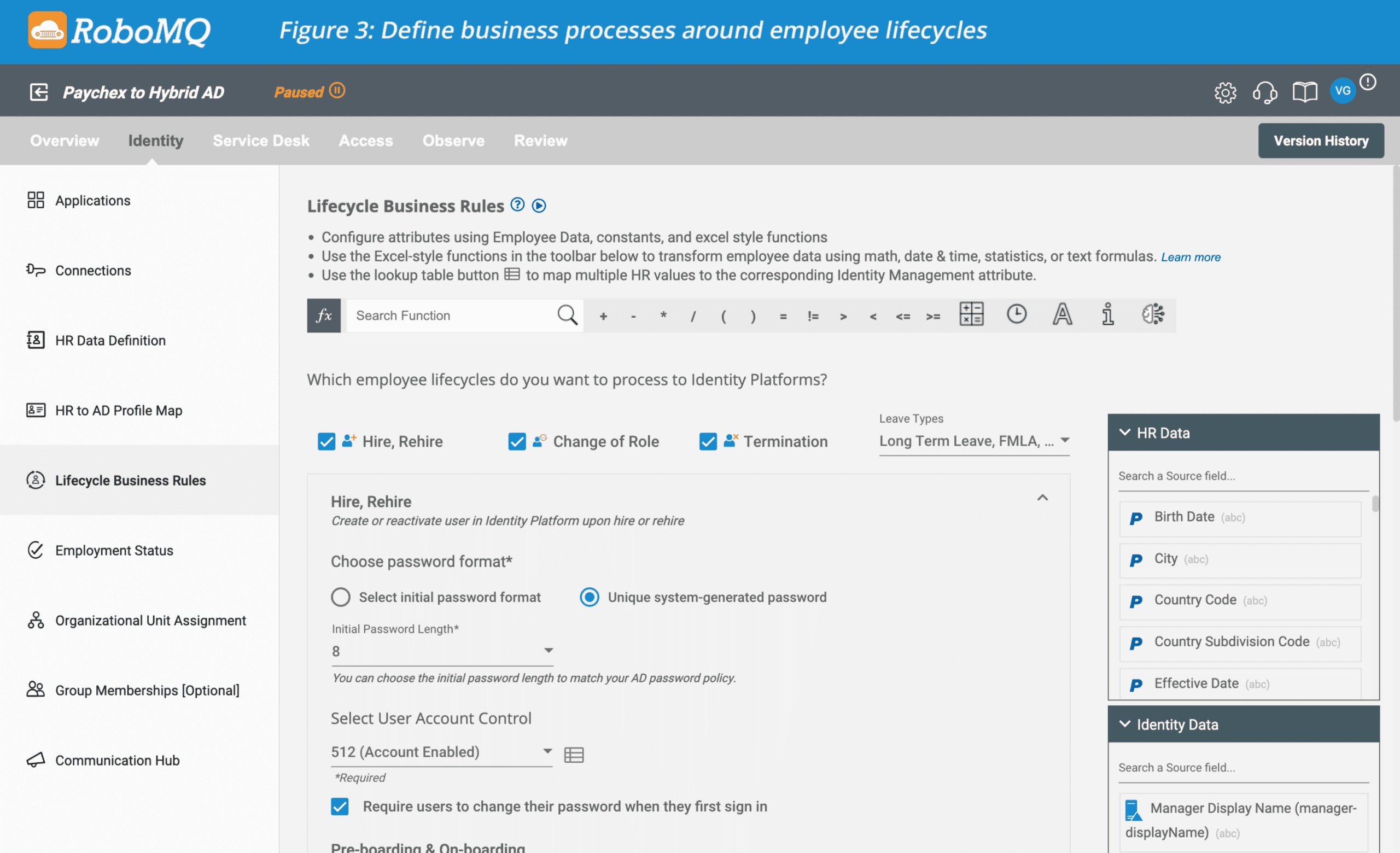 Paychex to Hybrid AD Image