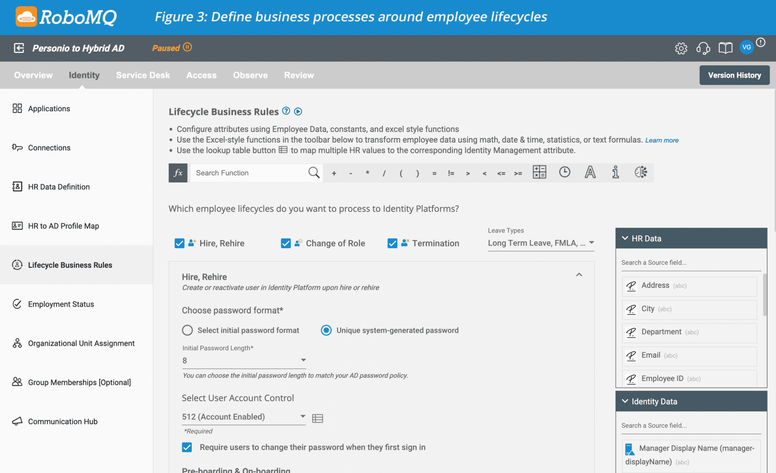 Personio to Hybrid AD