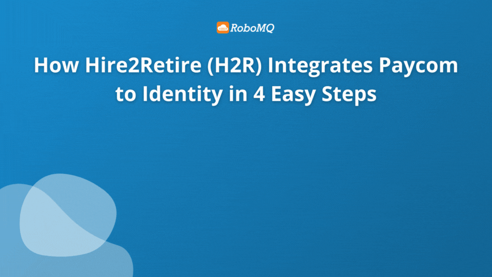 How To Automate the Joiner-Mover-Leaver (JML) Process with Paycom Integration 2 How Hire2Retire Integrates Paycom to AD, Entra ID, Google Workspace, and Okta Directory in 4 Easy Steps!