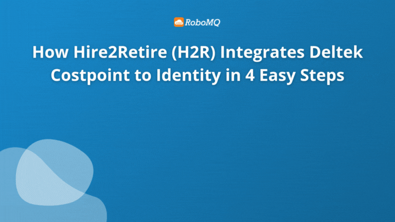 How Hire2Retire Integrates Deltek Costpoint to AD, Entra ID, Google Workspace, and Okta Directory in 4 Easy Steps!