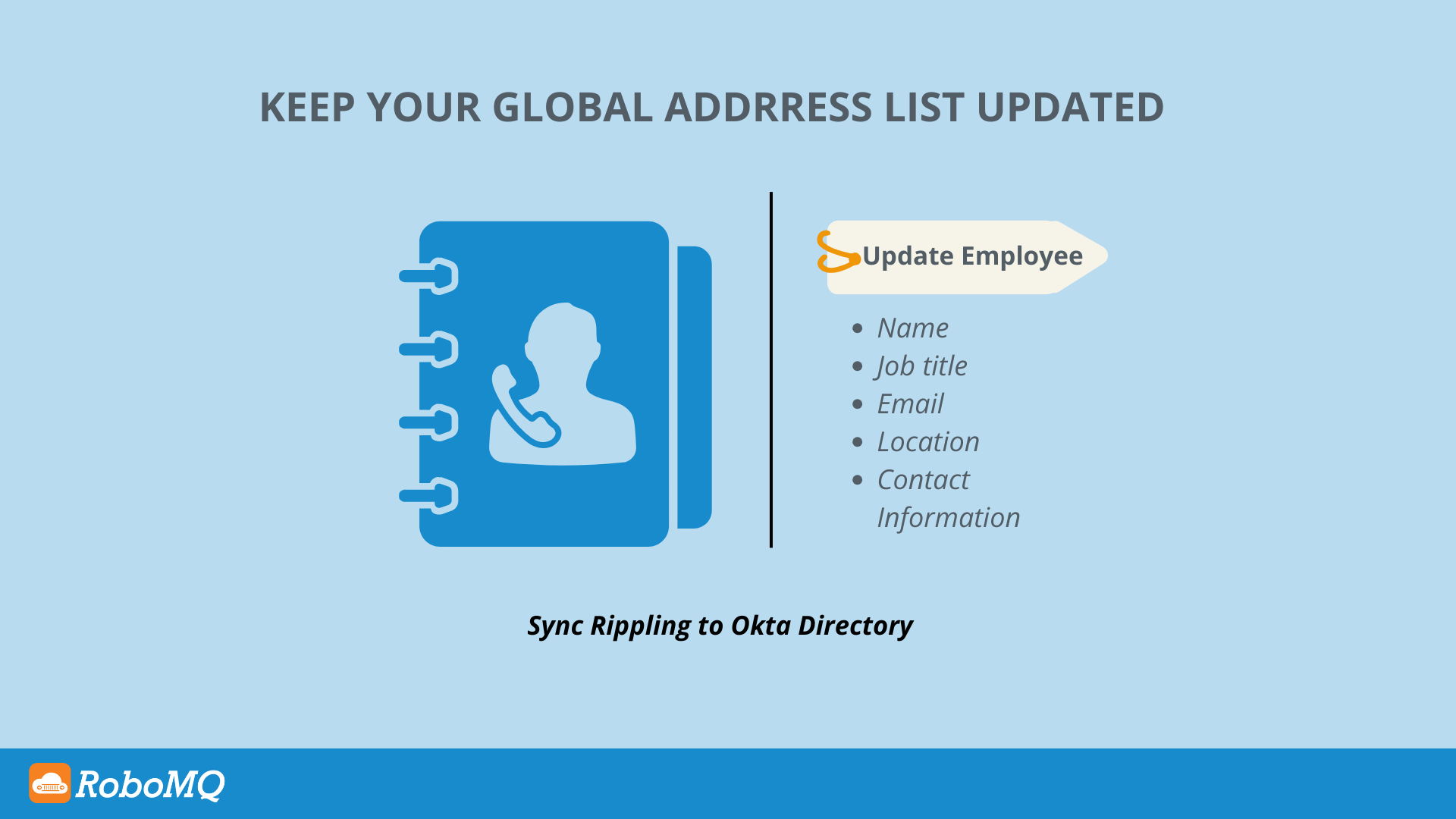Keep your Global address list updated with Hire2Retire