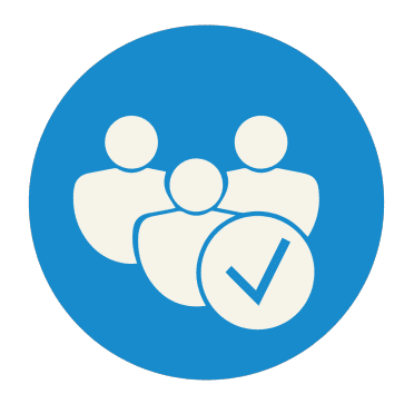 Katerra Achieves 90% Cost Reduction in Employee Onboarding to Drive Aggressive Growth 4 An icon for group access describing Role Based Access Control with Hire2Retire