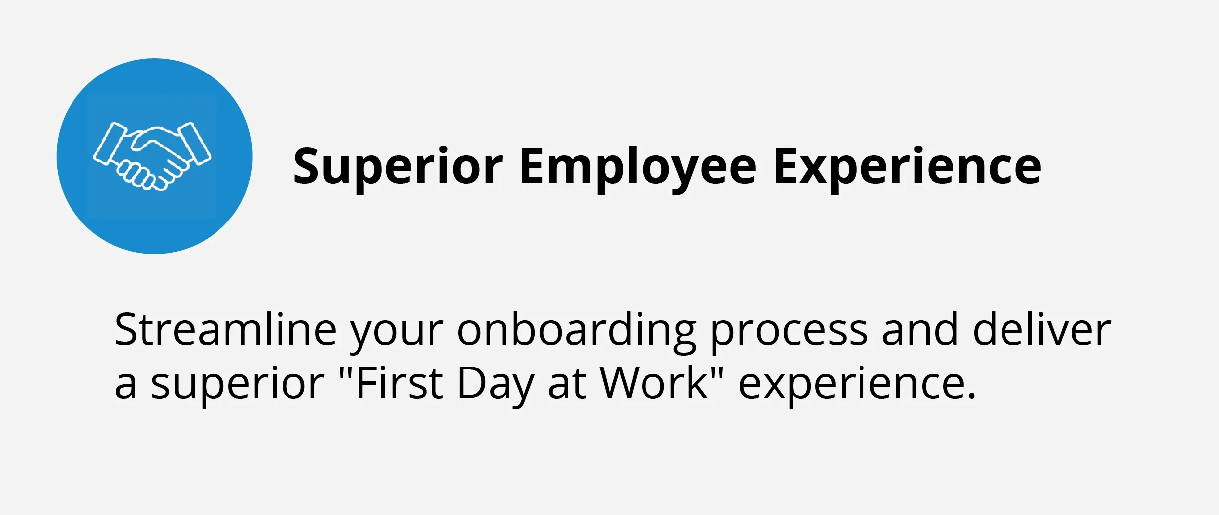 Superior Employee Experience
