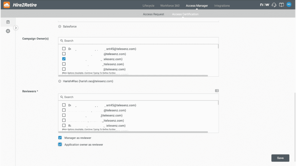Assign Owners and Reviewers