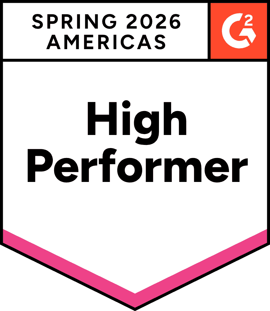 G2 Spring 2026 Americas High Performer