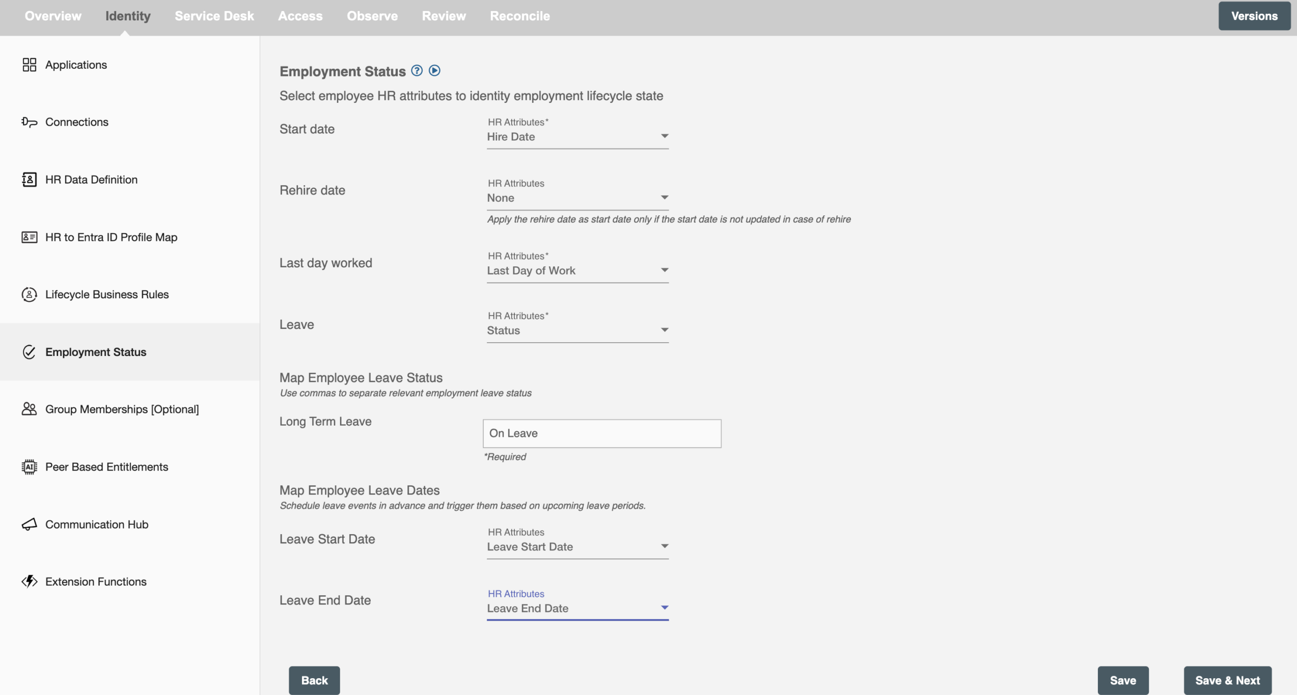 Support for Automated Future-Dated Leave Management for Workday