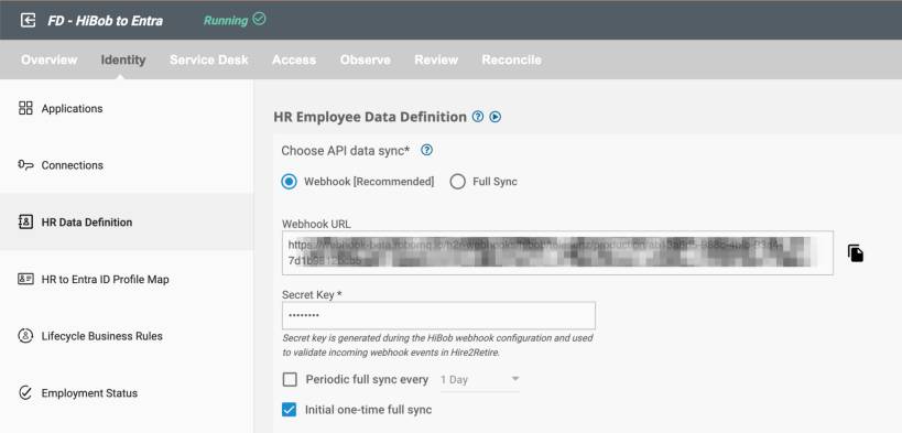 HiBob webhook support in Hire2Retire