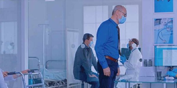 Patients in medical room